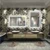 Apmir Super Bright Front & Back LED Lighted Anti-Fog Tempered Glass Bathroom/Vanity Mirror with ETL & 3-Year Warranty - 3 of 4