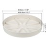 Unique Bargains Lightweight Sturdy Durable Nordic Minimalist Plant Saucers 2 Pcs - 2 of 4