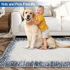 Coucheta Washable Abstract Area Rug, Stain-Resistant  Non-Slip Low-Pile Ultra Soft Foldable Mat for Living room, Bedroom - 4 of 4