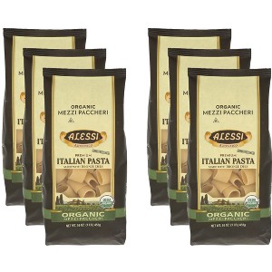 Alessi Pasta Mezzi Paccheri - Pack of 6 - 16 oz - 1 of 2