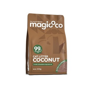 Magicoco Premium Clumping Coconut Cat Litter, 5-lb bag - 1 of 4