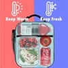 OPUX Insulated Lunch Box, Soft School Cooler Bag Kids Boys Girls, Leakproof Reusable Compact Small Pail Tote Men Women Adult Work - 2 of 4