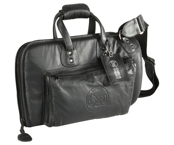 Gard Mid-Suspension Cornet Gig Bag 3-MLK Black Ultra Leather