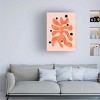Trademark Fine Art - Ana Rut Bre Aquarelle Miro Shapes3e Kopie Canvas Art - 2 of 4
