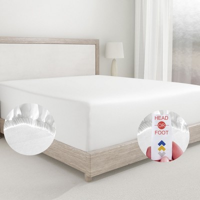 Antique White Cotton Sateen Twin XL Sheet Set