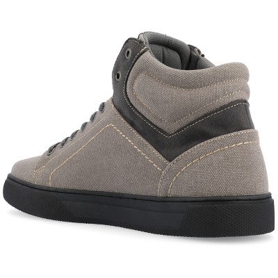 Vance Co. Vance Mens Justin High Top Sneaker Light Grey 8.5 — фото 6