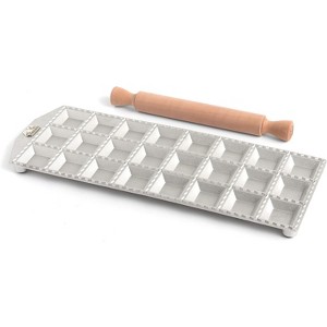 Ravioli Mold by Marcato, Made in Italy, Makes 24 Square Raviolis, 2-Inch - 1 of 1