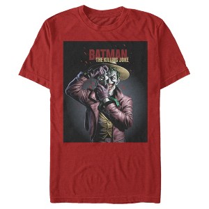 Men's Batman Joker Camera Poster T-Shirt - 1 of 4