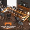 Aheaplus L Shaped Computer Desk with USP Port and Power Outlet - 3 of 4