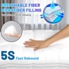 Inhand Fluffy Support Bed Pillow, Super Soft Premium Down-Alternative Filling for Sleeping, Luxury Hotel Quality Bed Pillows for Side Sleeper - 3 of 4
