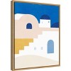 Amanti Art Simple Santorini I by Victoria Barnes Canvas Wall Art Print Framed 16 x 20-in. - 3 of 4