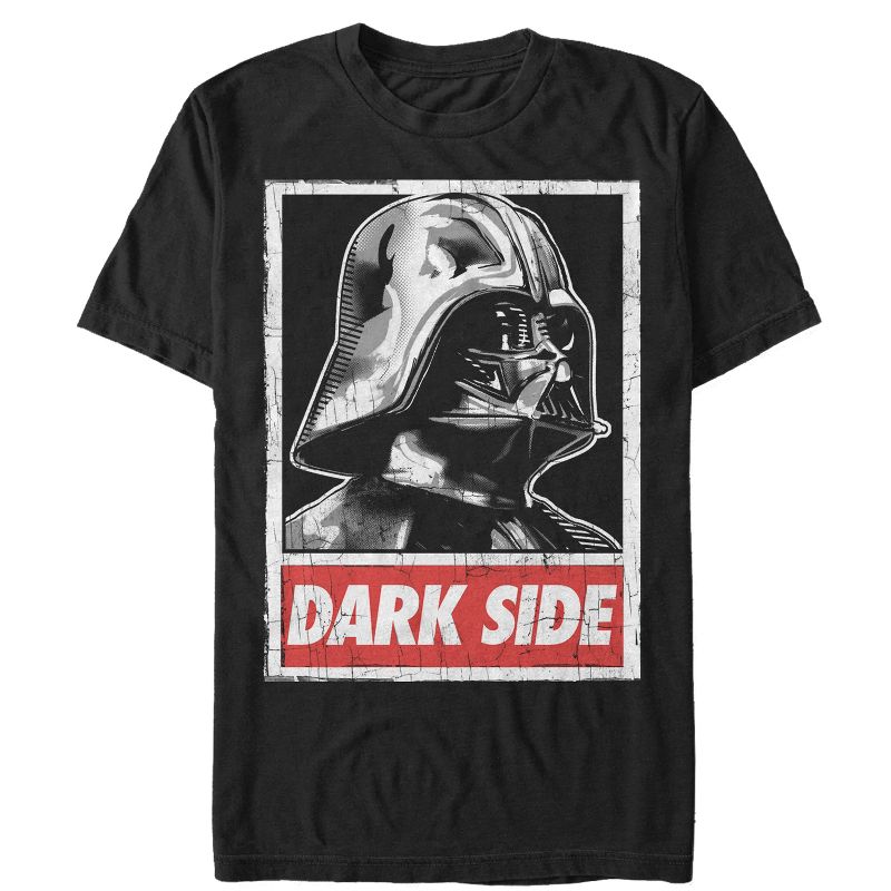 Men's Star Wars Dark Side Poster T-Shirt, 1 of 5