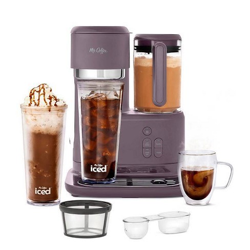 Mr. Coffee Single Serve Frappe and Iced Coffee Maker with Blender