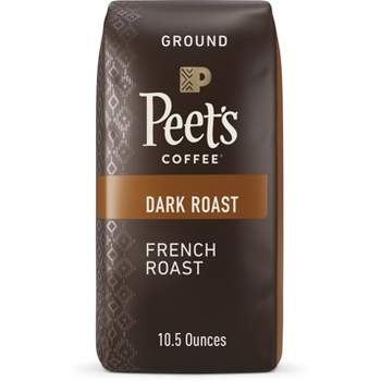 Peet's French Roast Dark Roast Ground Coffee - 10.5oz