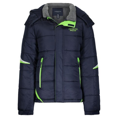 London Fog Boys 4-7 Heavyweight Puffer Jacket With Beanie main image 1