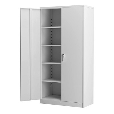 Side Storage Cabinet with Adjustable Shelves for Tall M-Series, A-Series or  Medication Carts, Key Lock, SIDECAB - Harloff