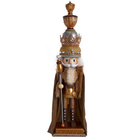 Kurt Adler 36-Inch Hollywood Gold King Nutcracker - image 1 of 4