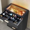 Karl Home 5-Drawer Black Particle Board 25.98in. W Chest of Drawer - 2 of 4
