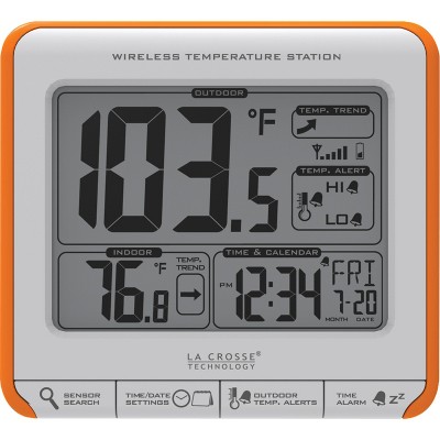 Wireless Weather Station for Indoor and Outdoor Temperature