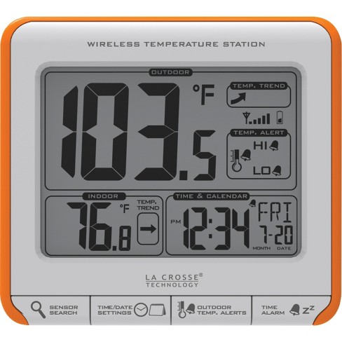 ThermoPro TP280BW 1000FT Home Weather Stations Wireless Indoor Outdoor  Thermometer, Indoor Outdoor Weather Station