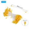 Unique Bargains DIY Craft Handmade Decorative Double Heads Artificial Flower Stamens 150 Pcs - 2 of 4