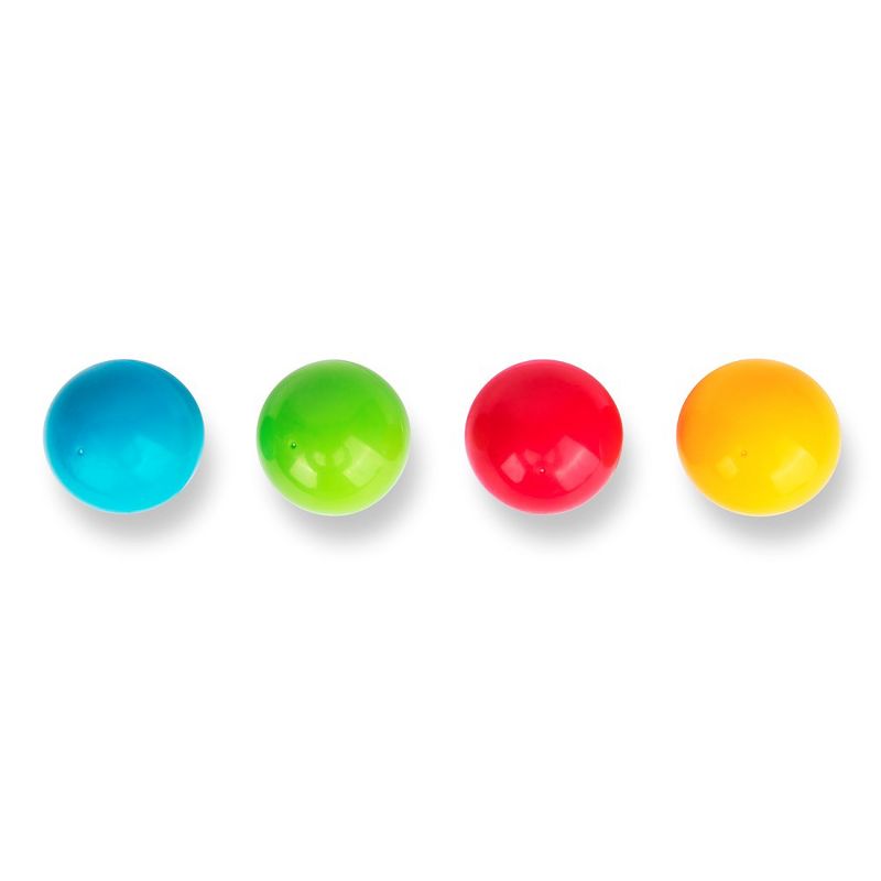 Playkidz Super Durable Replacement Balls for Pound a Ball, 4 Balls, Red, Yellow, Green & Blue, 2 of 3