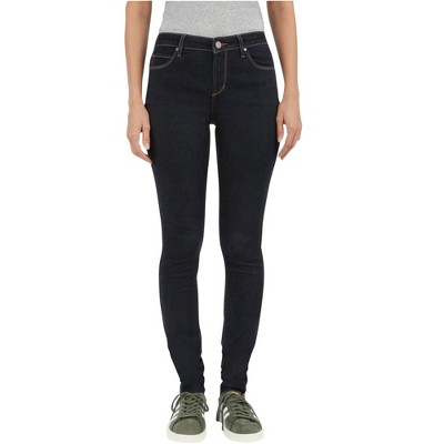 Articles of Society Womens Mya Cut Off Hem Skinny Fit Jeans