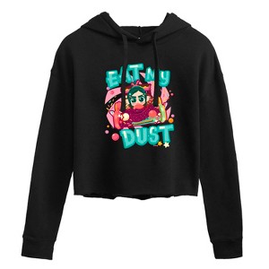Women's - Disney - Eat My Dust Vanelloppe Cropped Graphic Hoodie - 1 of 2