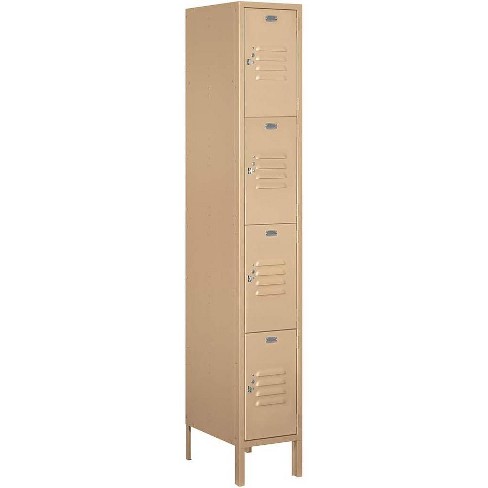SALSBURY INDUSTRIES 15 -in Wide Single Tier Designer Wood Locker- 1