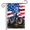 Briarwood Lane Everyday Garden Flag 18x12.5 For Outdoor American Motorcycle Patriotic Garden Flag Flag Garden Flag Flags For Outside - 2 of 4