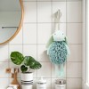 REGALWOVEN Cute Cartoon Rabbit Shape Fuzzy Ball Soft Absorbent Chenille Hand Towel 2 Pack 6" x 14" - 2 of 4