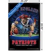 Trends International NFL New England Patriots - End Zone 17 Framed Wall Poster Prints - 3 of 4