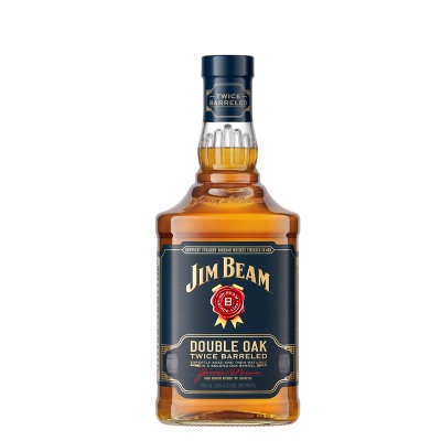 Jim Beam Double Oak Bourbon Whiskey - 750ml Bottle