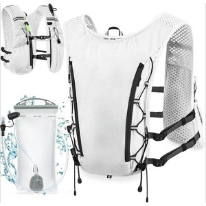 Hydration Running Vest, Lightweight Backpack Pack for Trail Running, Marathon, Hiking, Cycling - 1 of 4