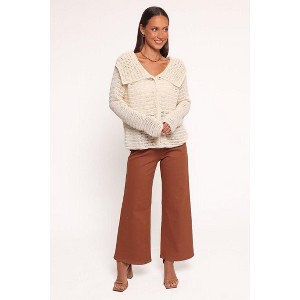 Petal and Pup Womens Lyra Large Collar Cardigan - 1 of 4