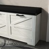 NicBex Storage Bench Farmhouse Shoe Storage Bench Shoe Organizer for Bedroom and Entryway - 3 of 4