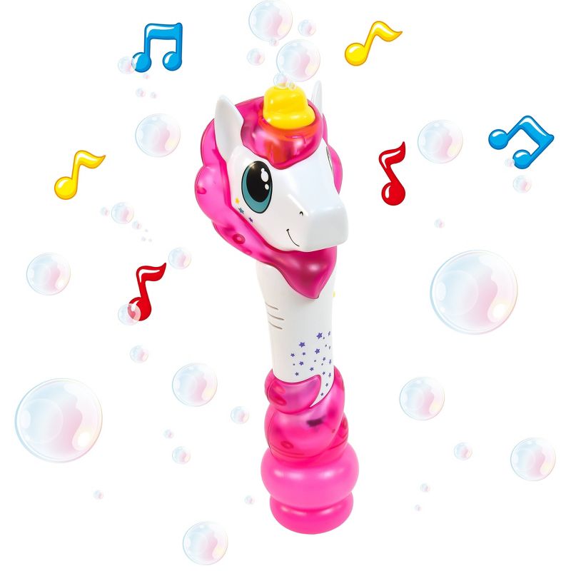 Maxx Bubbles Light and Sound Bubble Baton -Unicorn, 4 of 11