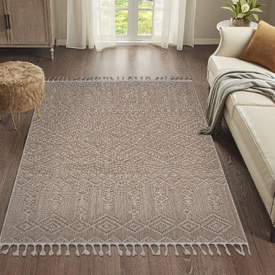 Kumasinova Medallion Rugs for Living Room, Stain-Resistant Indoor/Outdoor Area Rug, Washable Rug– Non-Shedding, Kid & Pet-Friendly