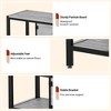 75" TV-Compatible 65" TV Stand | Entertainment Center with Adjustable Legs | TV Console with Open Shelves & Doors for Living Room & Entryway - 4 of 4
