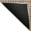 Orange Beige And Copper Geometric Washable Indoor Outdoor Area Rug - 4 of 4