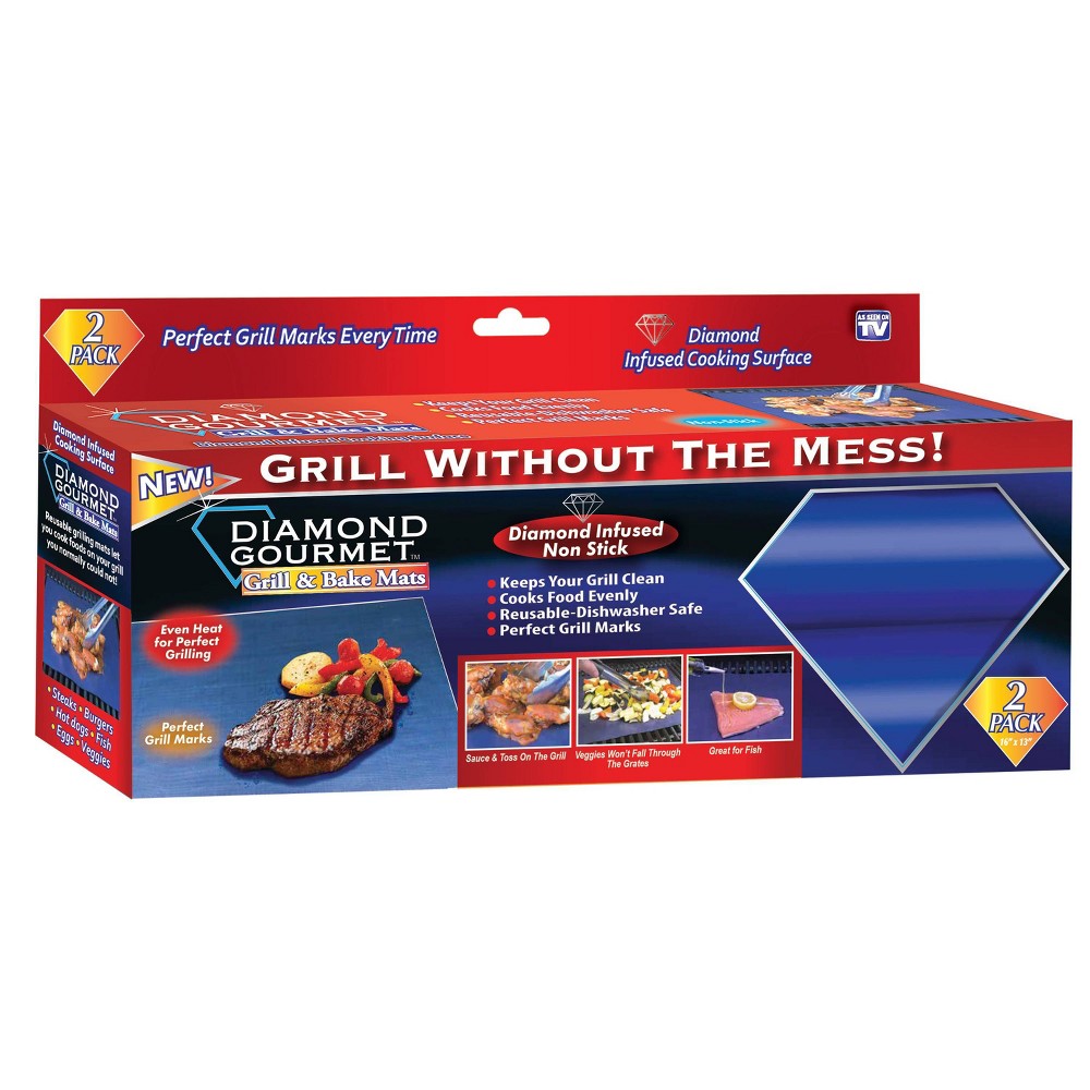 UPC 856770005918 product image for As Seen on TV Diamond Grill Mat | upcitemdb.com