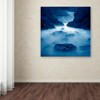 Trademark Fine Art -Moises Levy 'Tormenta en Ixtapa Blue' Canvas Art - 3 of 3