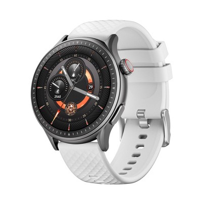 HONGGE Smart Watch with 1.43" AMOLED Display, Bluetooth Calling, Wellness Tracking, 100+ Sports Modes, Bonus Leather Strap Included