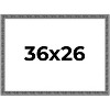 PosterPalooza | Distressed Black Picture Frame - UV Acrylic, Backing Board, Hanging Hardware Included - 2 of 4