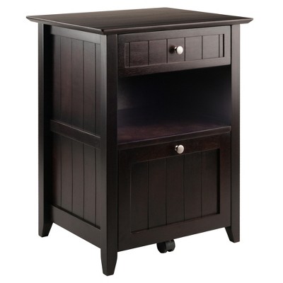 Burke File Cabinet Coffee Finish - Winsome