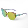 Girls' Squishmallows Cateye Sunglasses & Sunglass Case - Blue: UV Protection, Medium Fit, Ages 3-10 - 2 of 4