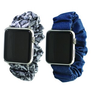 Olivia Pratt Printed Scrunchie Apple Watch Band - 1 of 4
