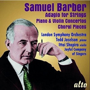 Tedd Joselson & London Symphony Orch. - Barber: Adagio For Strings - Piano & Violin (CD) - 1 of 1