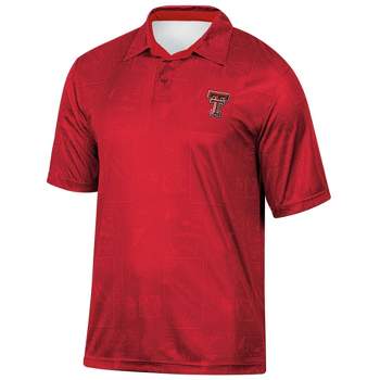 NCAA Texas Tech Red Raiders Men's Tropical Polo T-Shirt