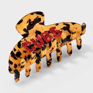 Bijoux Sport by Luv Aj MLB Tortoise Claw Hair Clip - 1 of 2